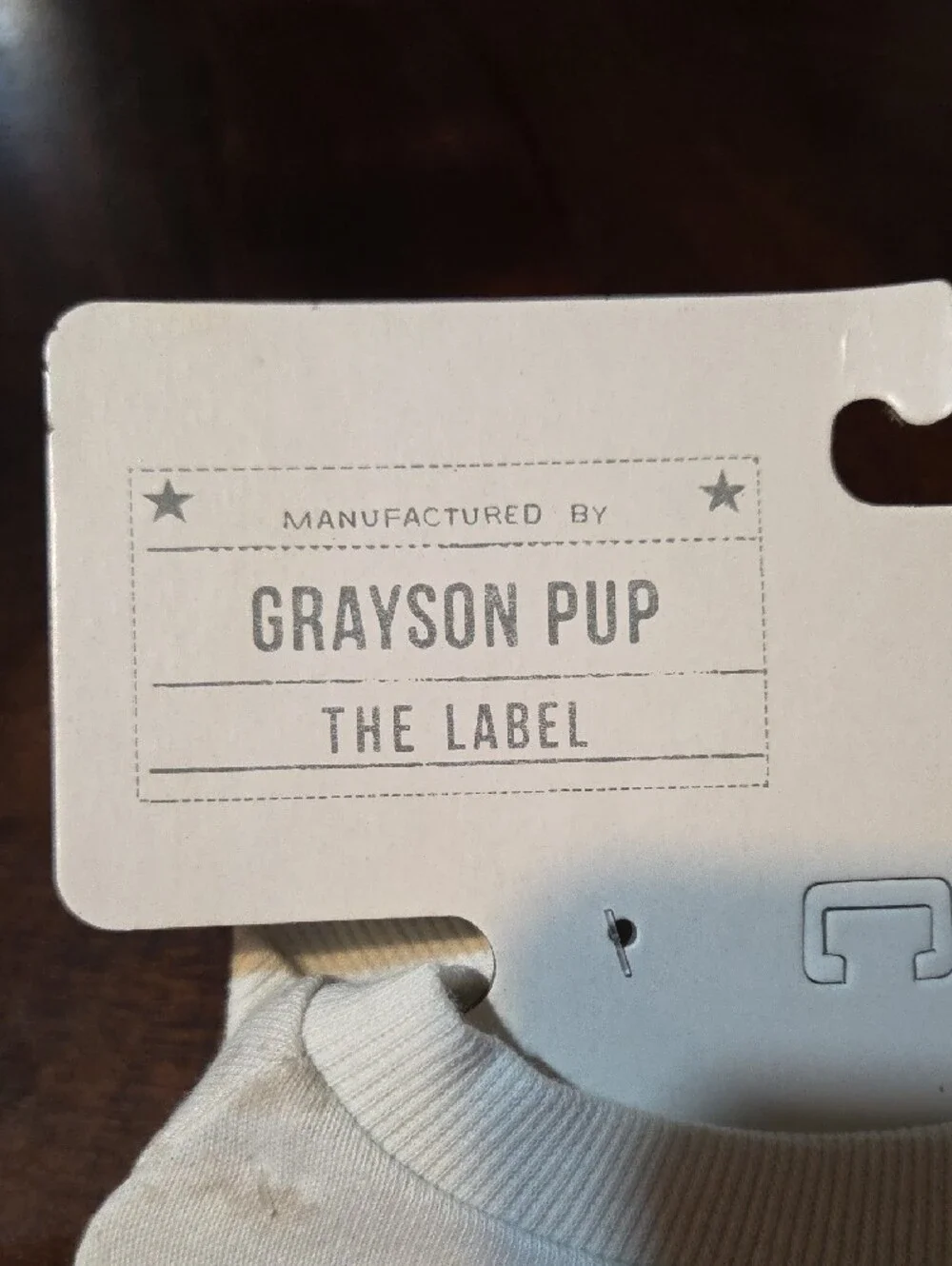 grayson pup the label soft beige